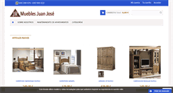 Desktop Screenshot of mueblesjuanjose.com